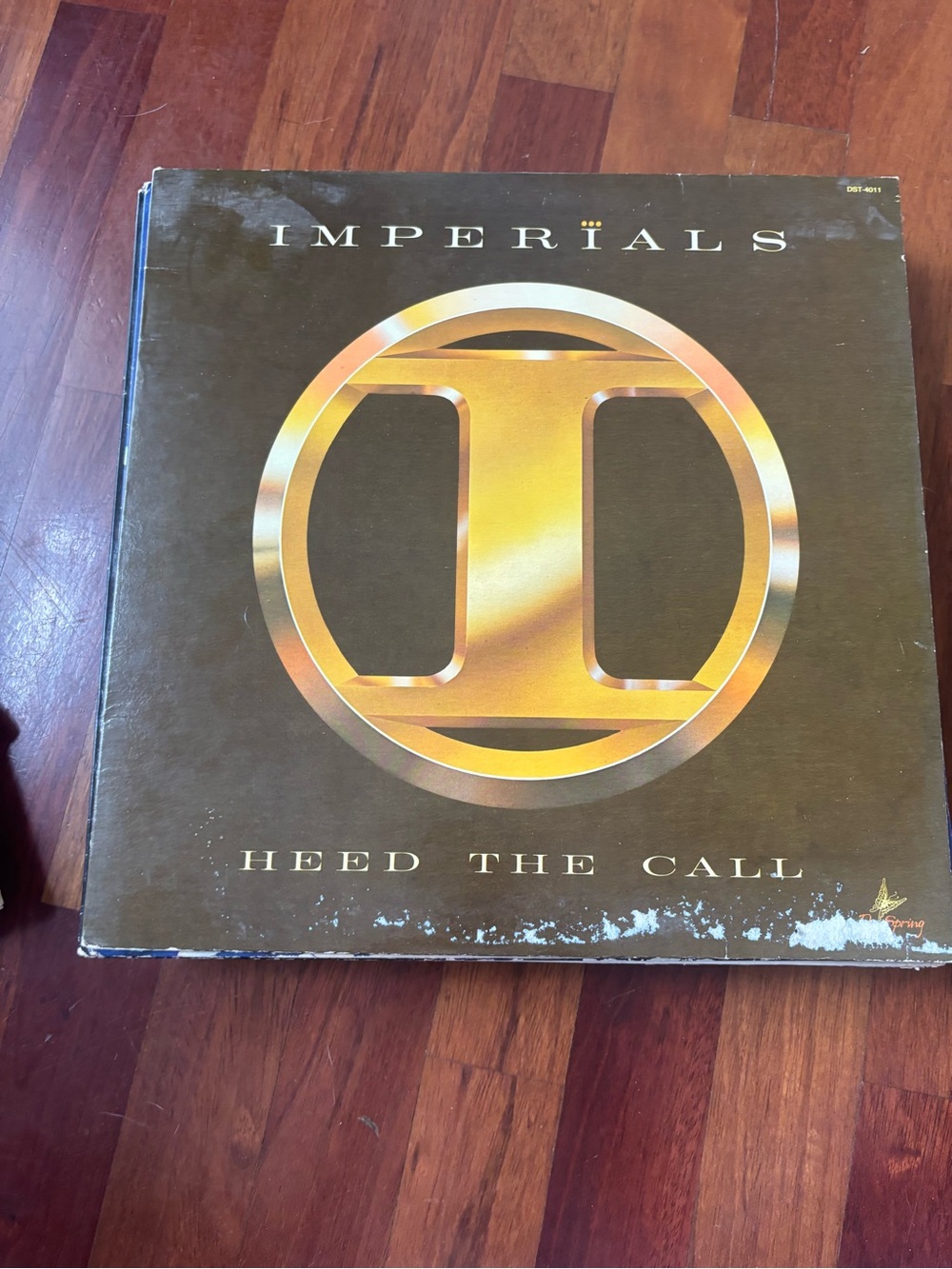 Imperials "Heed The Call" Gold Logo Vinyl Record